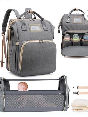 Target Travel Diaper Backpack With Changing Station and USB Port/Stroller Strap